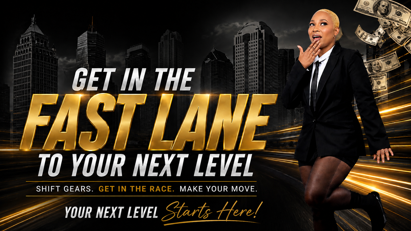 Get in the fast lane to your next level — Millionaire Mindset Academy webinar with Erica Nelson
